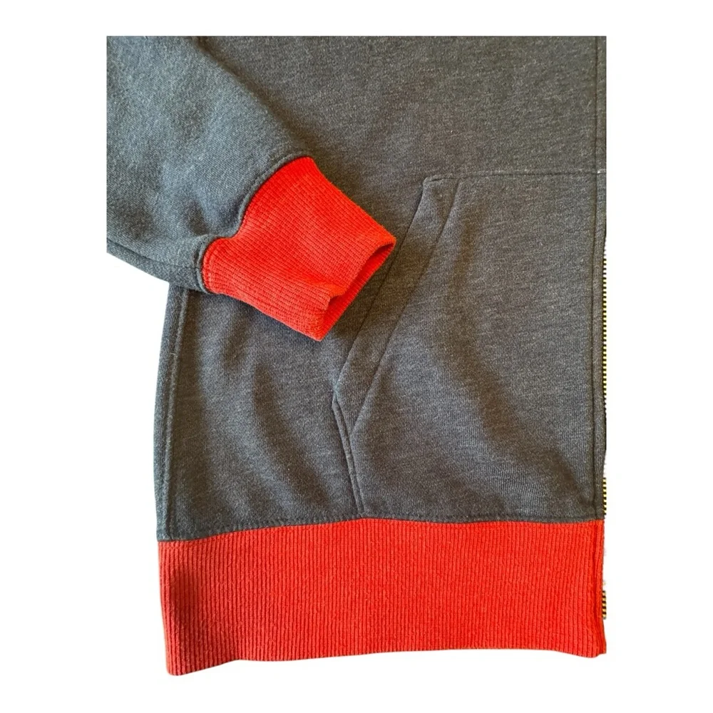 Boston Red Sox Nike Full Zip Hoodie Sweatshirt Red Blue with Zipper Women's XL